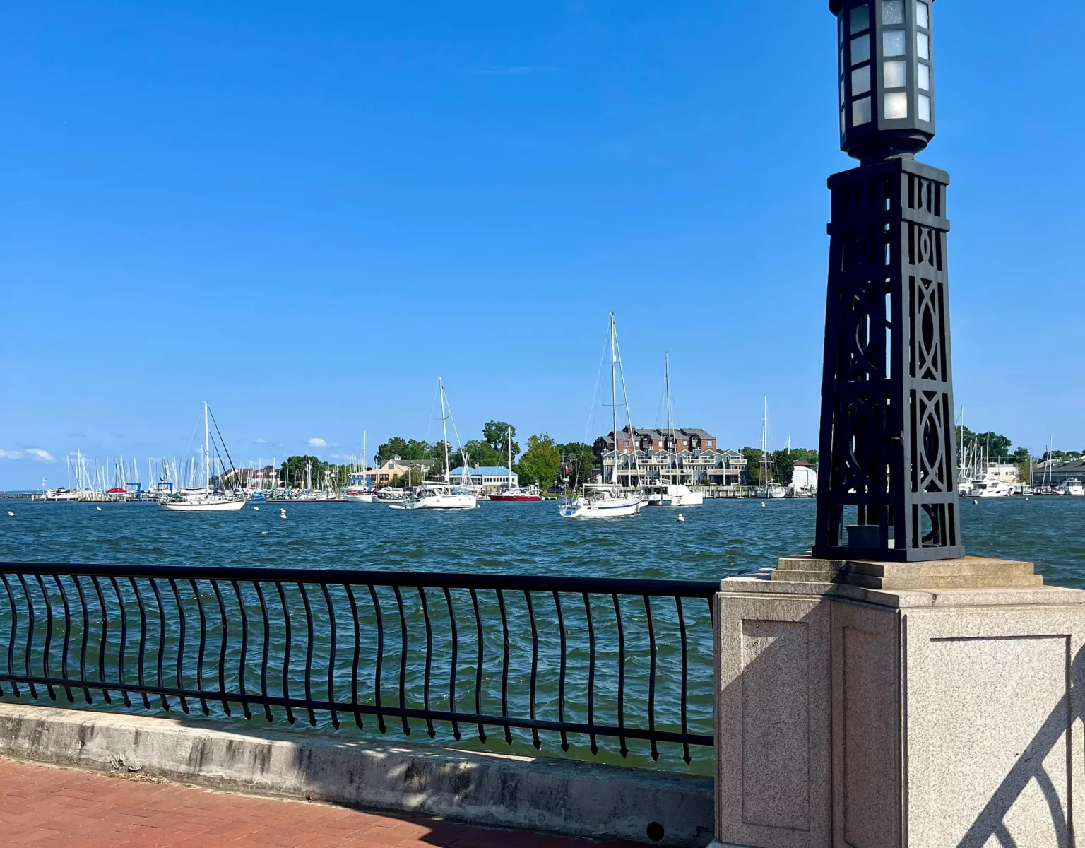 View from the Naval Academy Visitor Center 2nd Deck