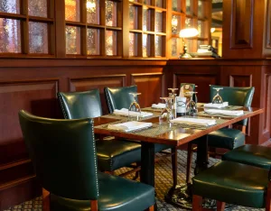 Interior of The Alley Restaurant