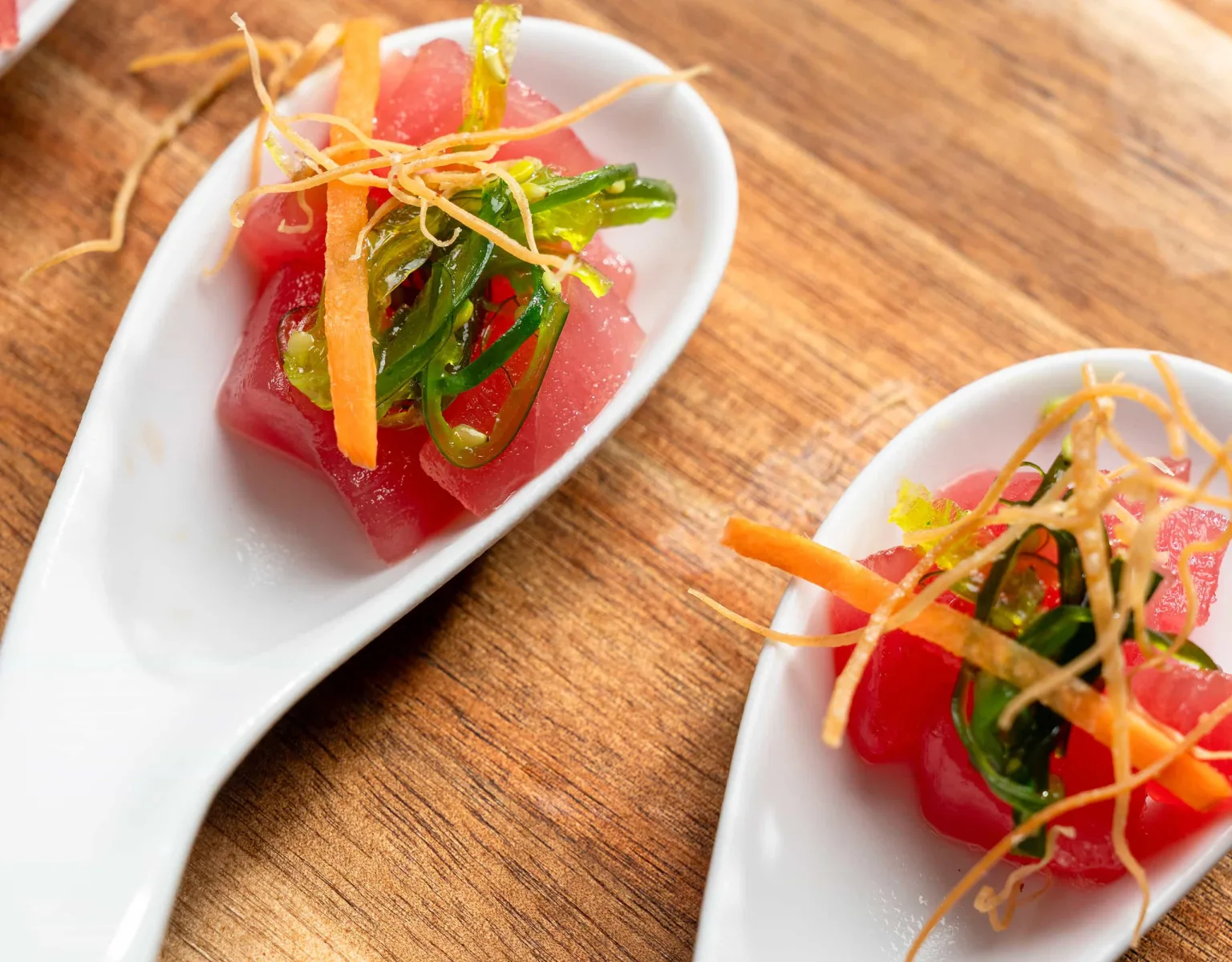 Closeup of hors d'oeuvres