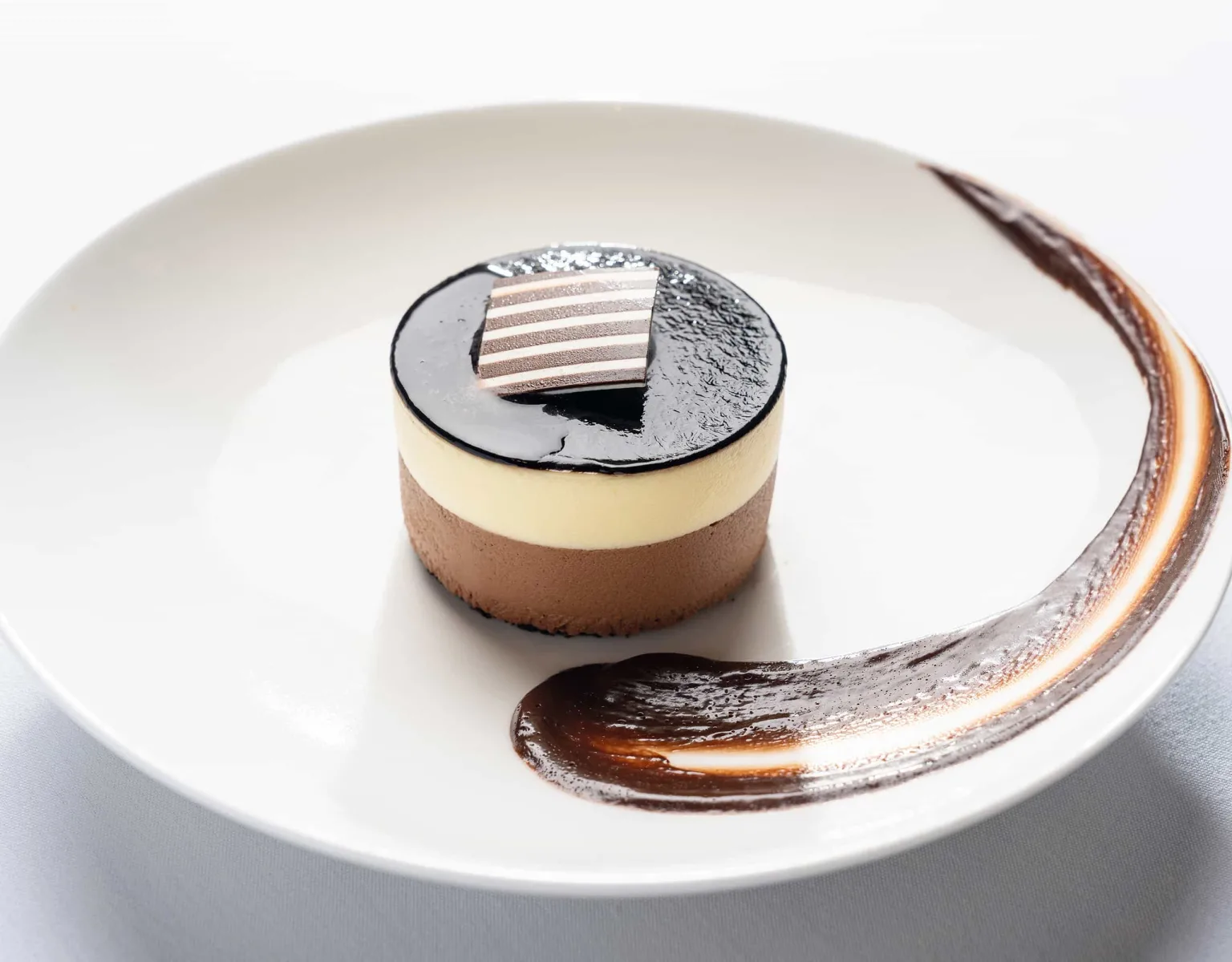 Closeup of dessert