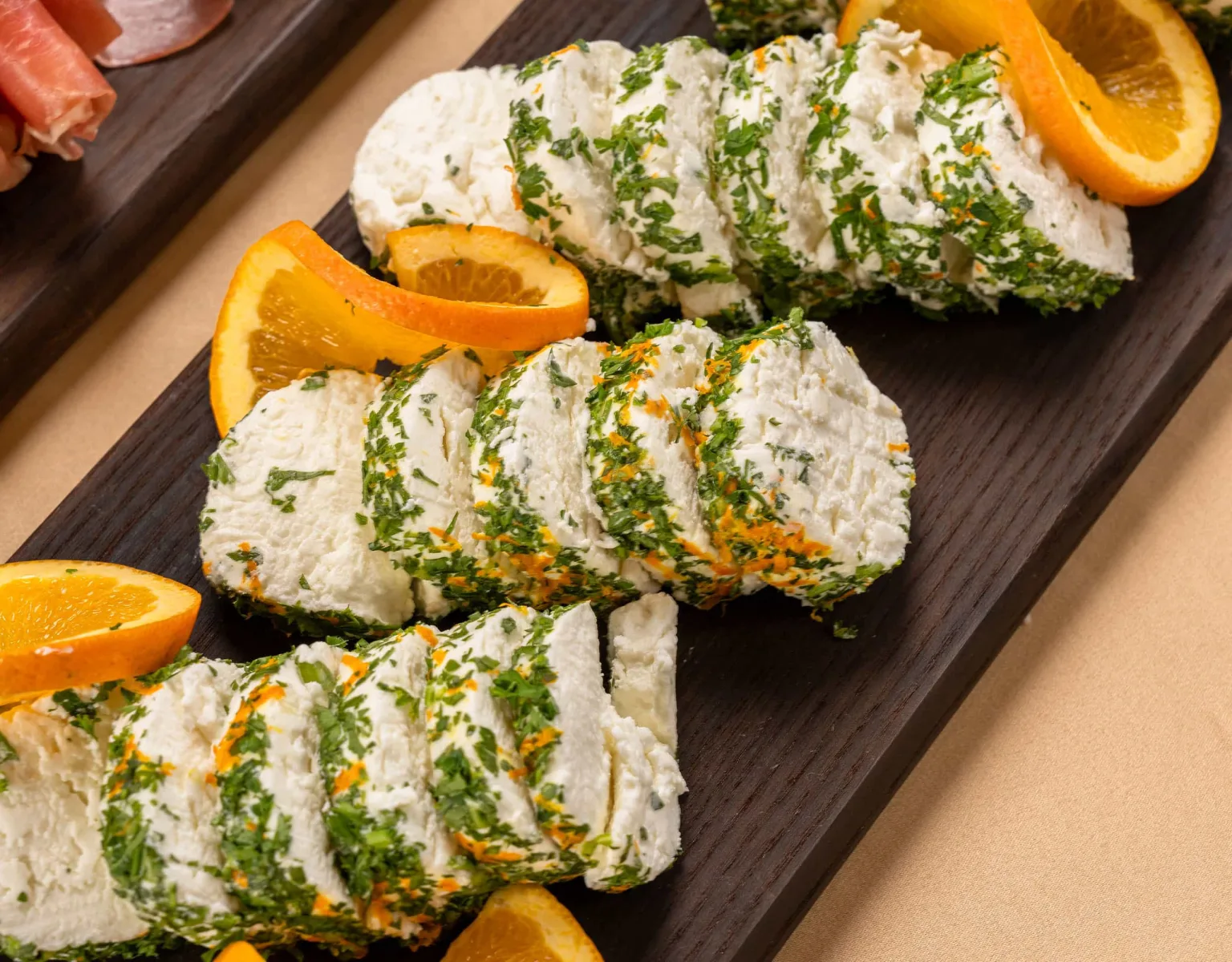 Closeup of hors d'oeuvres