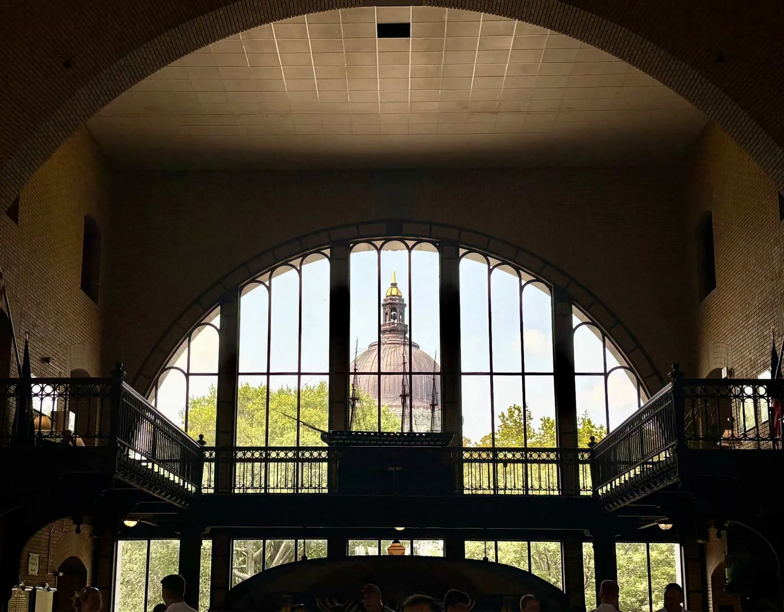 View of the Chapel Dome from the Class of 53 Deck