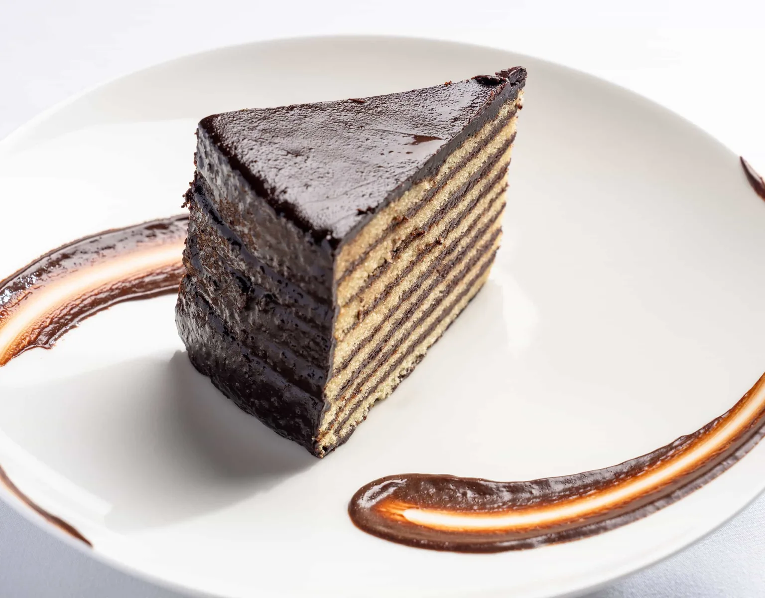 Closeup of a dessert
