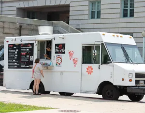 Moe's Slice of Life food truck