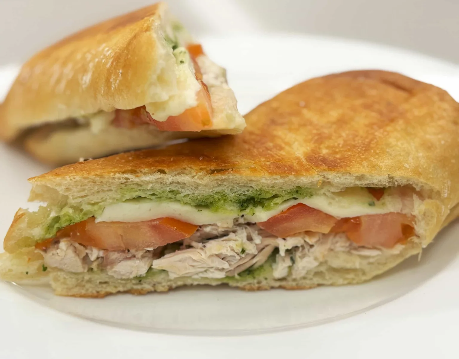 Closeup of a sandwich