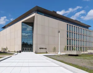 Exterior of Hopper Hall