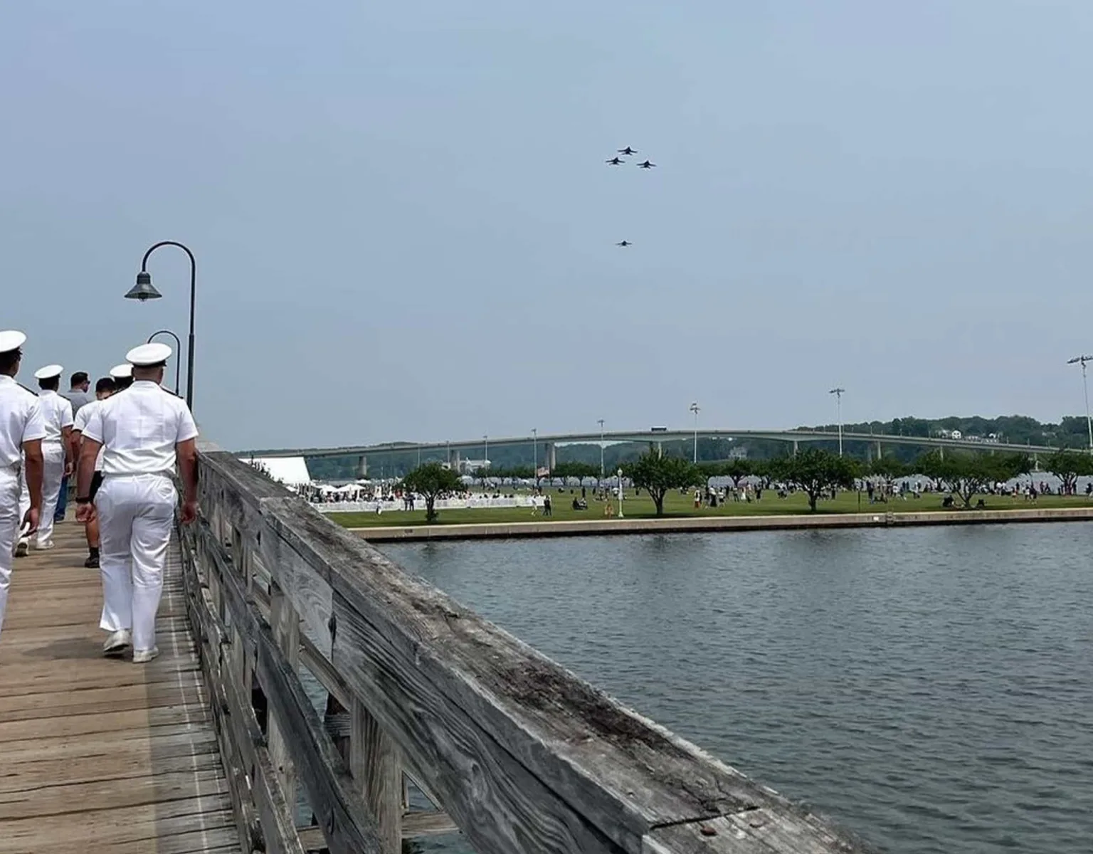 A bridge near Hospital Point
