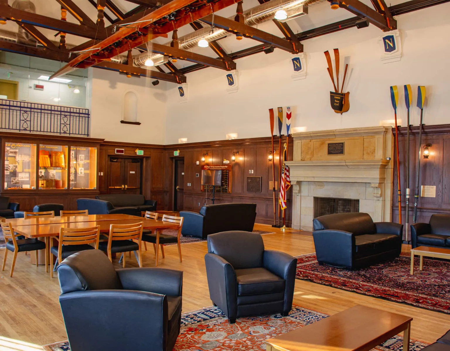 Interior of Hubbard Hall