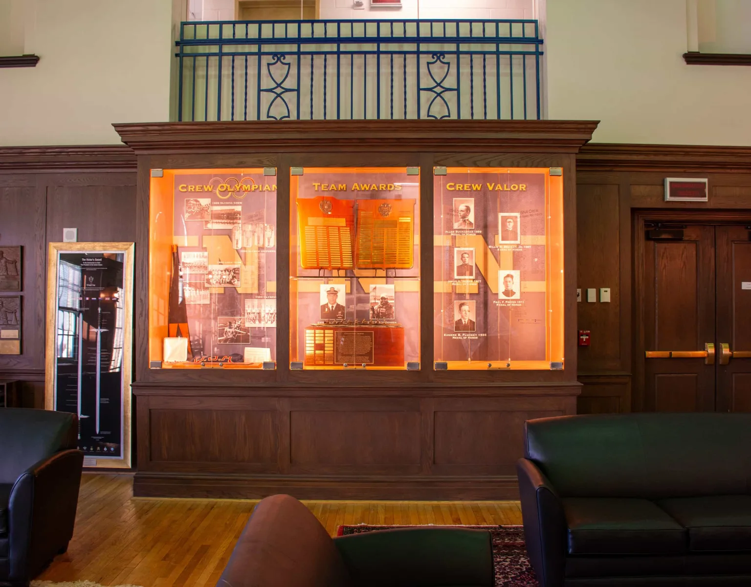 Interior of Hubbard Hall