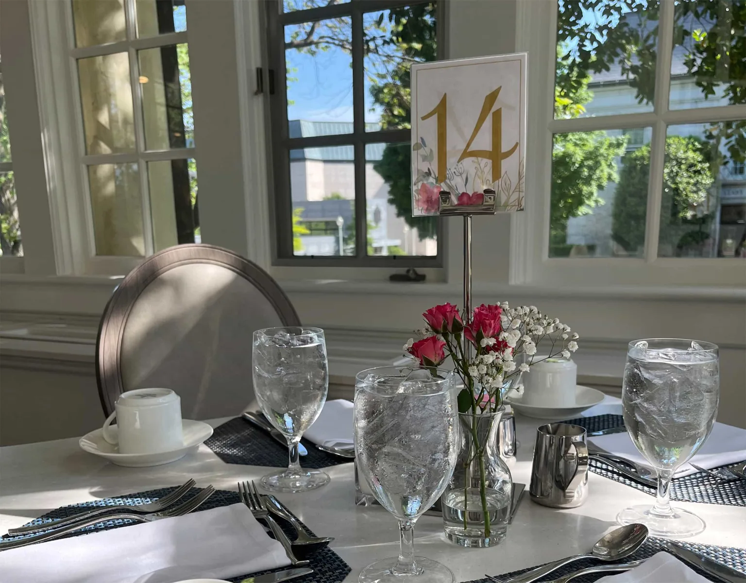 A table setting