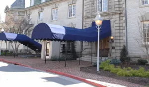 Exterior of the The Naval Academy Club