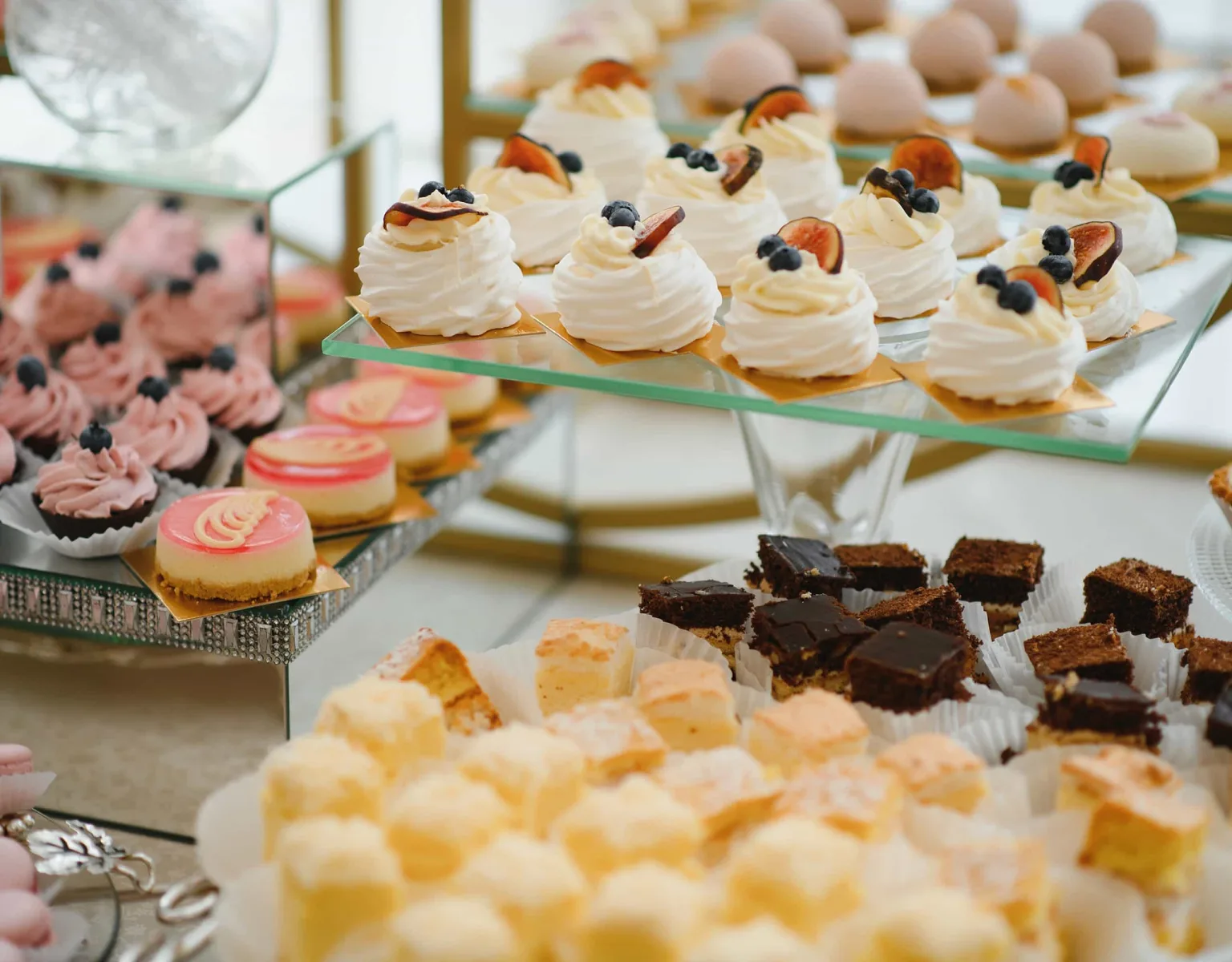 Various desserts