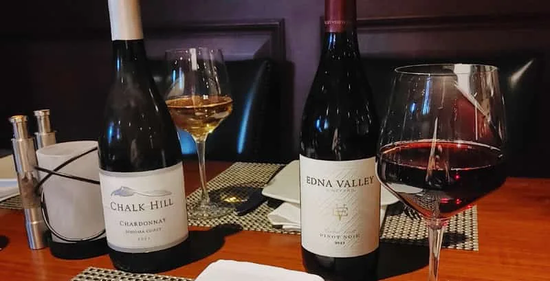 Various bottles of wine