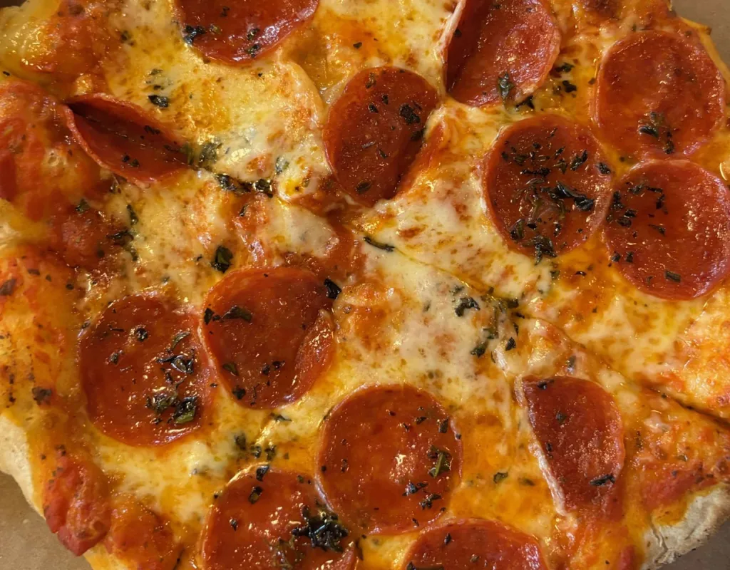 Pepperoni pizza